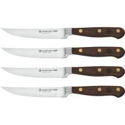 Wüsthof Crafter Stekknivar Smoked Oak 4 St.
