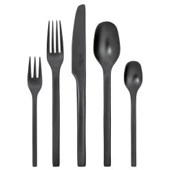 Villeroy & Boch Manufacture Rock Bestickset 20 Delar, Svart