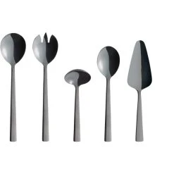 Aida Raw Bestickset 5 Delar, Svart