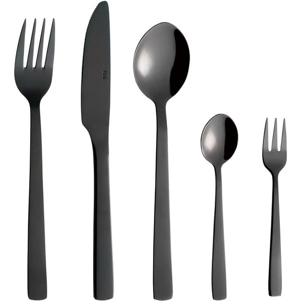 Aida Raw Bestickset 60 Delar Svart