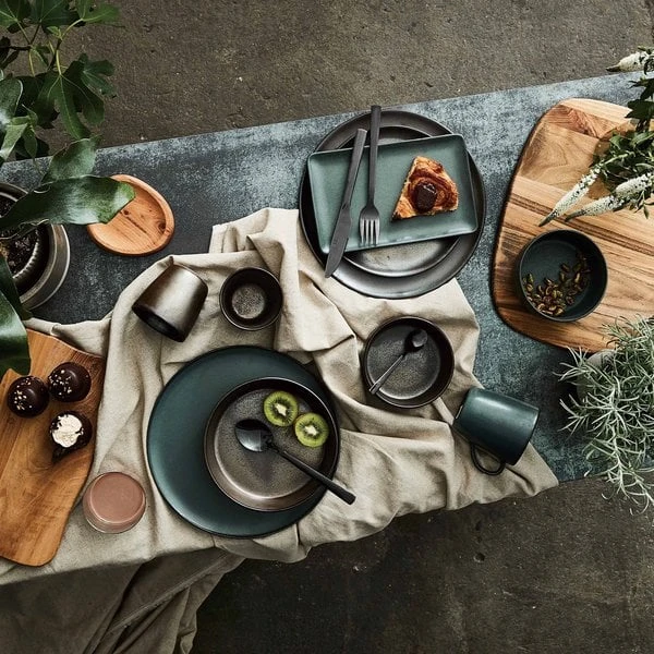 Aida Raw Bestickset 60 Delar Svart - Bild 2