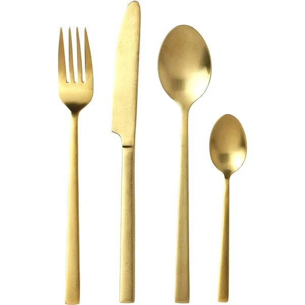 Bitz Bestick 16 Delar Mässing