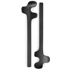 Born In Sweden LEAF Sallad Set, Rostfritt Stål, PVD, Sort