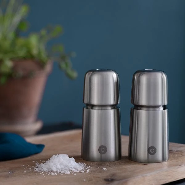 CrushGrind® Stockholm Salt- Och Pepparkvarn, 11 Cm, Rostfritt Stål - Bild 3