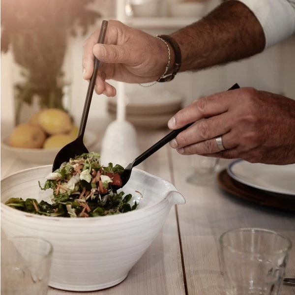 Ernst Metall Salladsbestick Beige - Bild 2