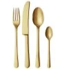 Georg Jensen Copenhagen Bestickset, Matt Guld, 4 St