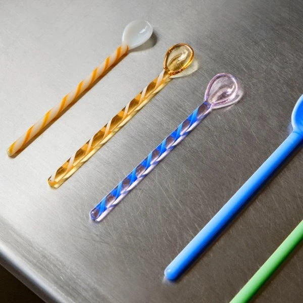 HAY Spice Glasskedar 3-pack, 12 Cm, Bärnsten/ljusrosa/vit - Bild 2