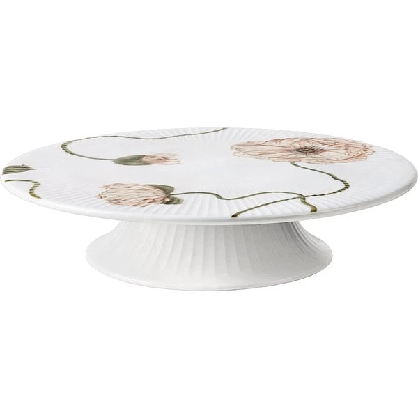 Kähler Hammershøi Poppy Tårtfat Vit, Ø 30 Cm