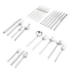 Mareld Bestickset 12 Personer, 108 Delar + Serveringsbestick, Rostfritt Stål