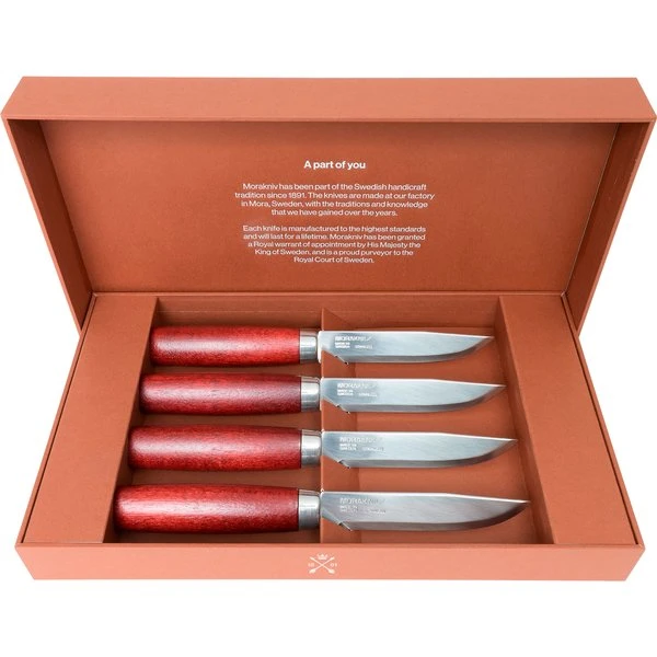 Morakniv Classic Stekkniv 4 St