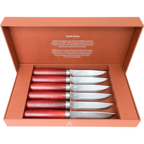 Morakniv Classic Stekkniv 6 St