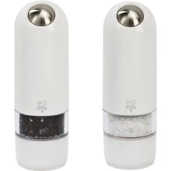 Peugeot Alaska Duo Elektrisk Salt- & Pepparkvarn 17 Cm Vit