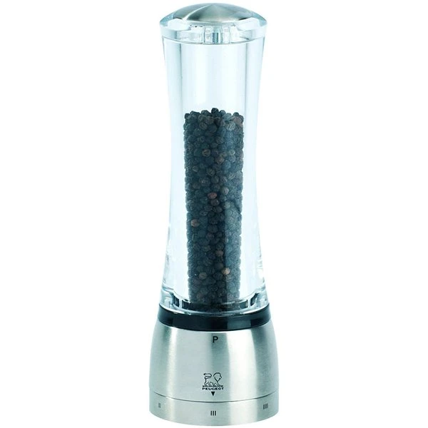 Peugeot Daman Pepparkvarn Akryl Rostfritt Höjd 21 Cm