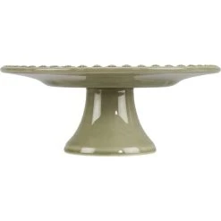 PotteryJo Daisy Tårtfat 35 Cm Faded Army