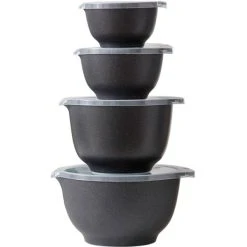 Rosti Skålset 8 Delar Pebble Svart