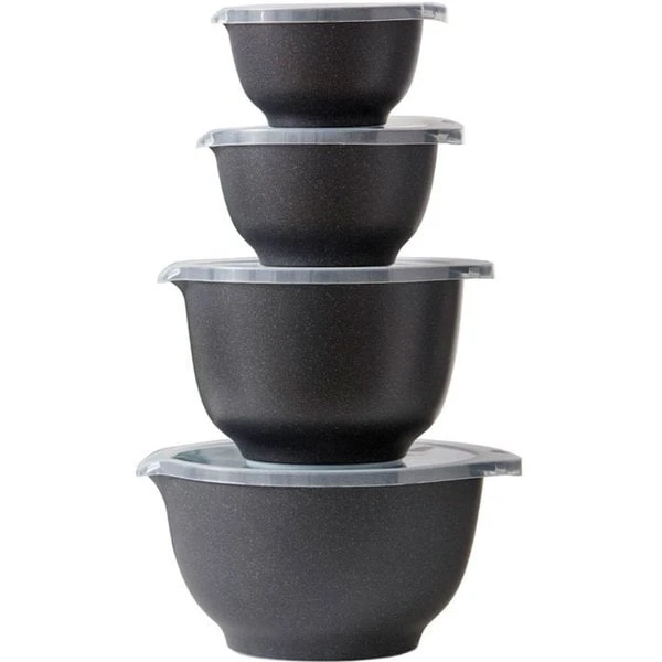 Rosti Skålset 8 Delar Pebble Svart