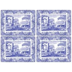 Spode Blue Italian Bordsunderlägg 4-pack 40 X30 Cm