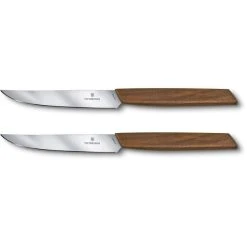 Victorinox Swiss Modern Köttknivar 12 Cm 2 St Walnut Wood