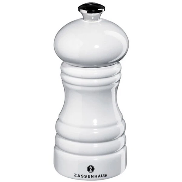 Zassenhaus Berlin Pepparkvarn 12 Cm Vit Blank